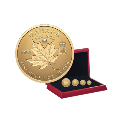 Pure Gold Fractional Set Commemorate the 100th Birthday of Queen Elizabeth II 2026