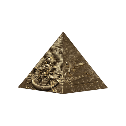 Pyramids of Giza 3 Coin Set 24k Gold Plating 2025