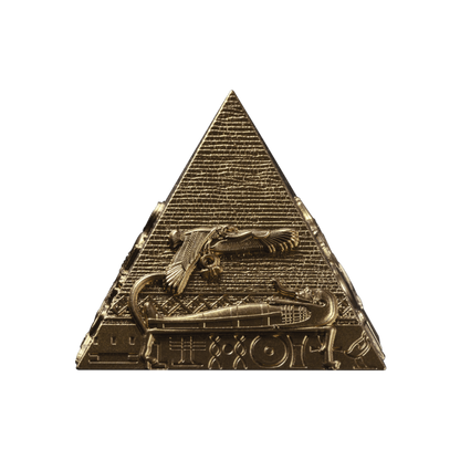 Pyramids of Giza 3 Coin Set 24k Gold Plating 2025