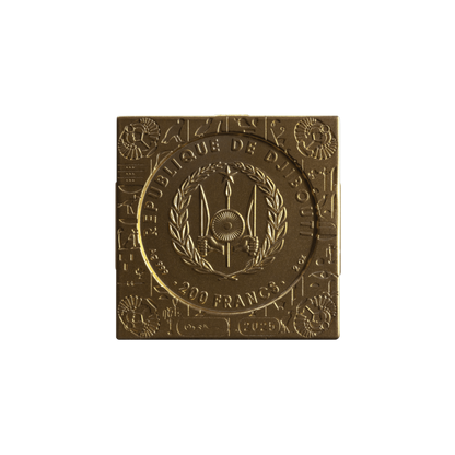 Pyramids of Giza 3 Coin Set 24k Gold Plating 2025