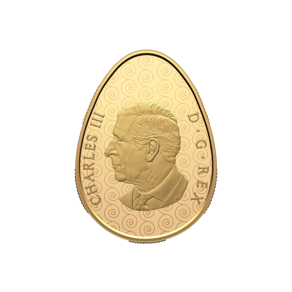 Pysanka Pure Gold Coin Canada 2025