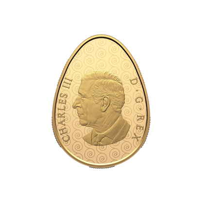 Pysanka Pure Gold Coin Canada 2025