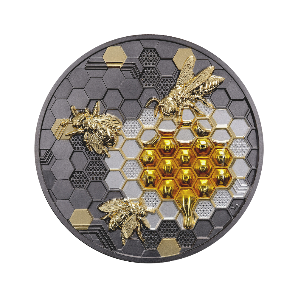 Queen Bee Bionic Genesis 5 Oz Silver Coin 2026 CIT Coin Invest AG