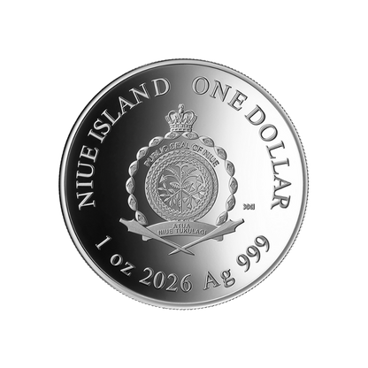 Queen Elizabeth II 100th Anniversary 1 Oz Silver Coin 2026