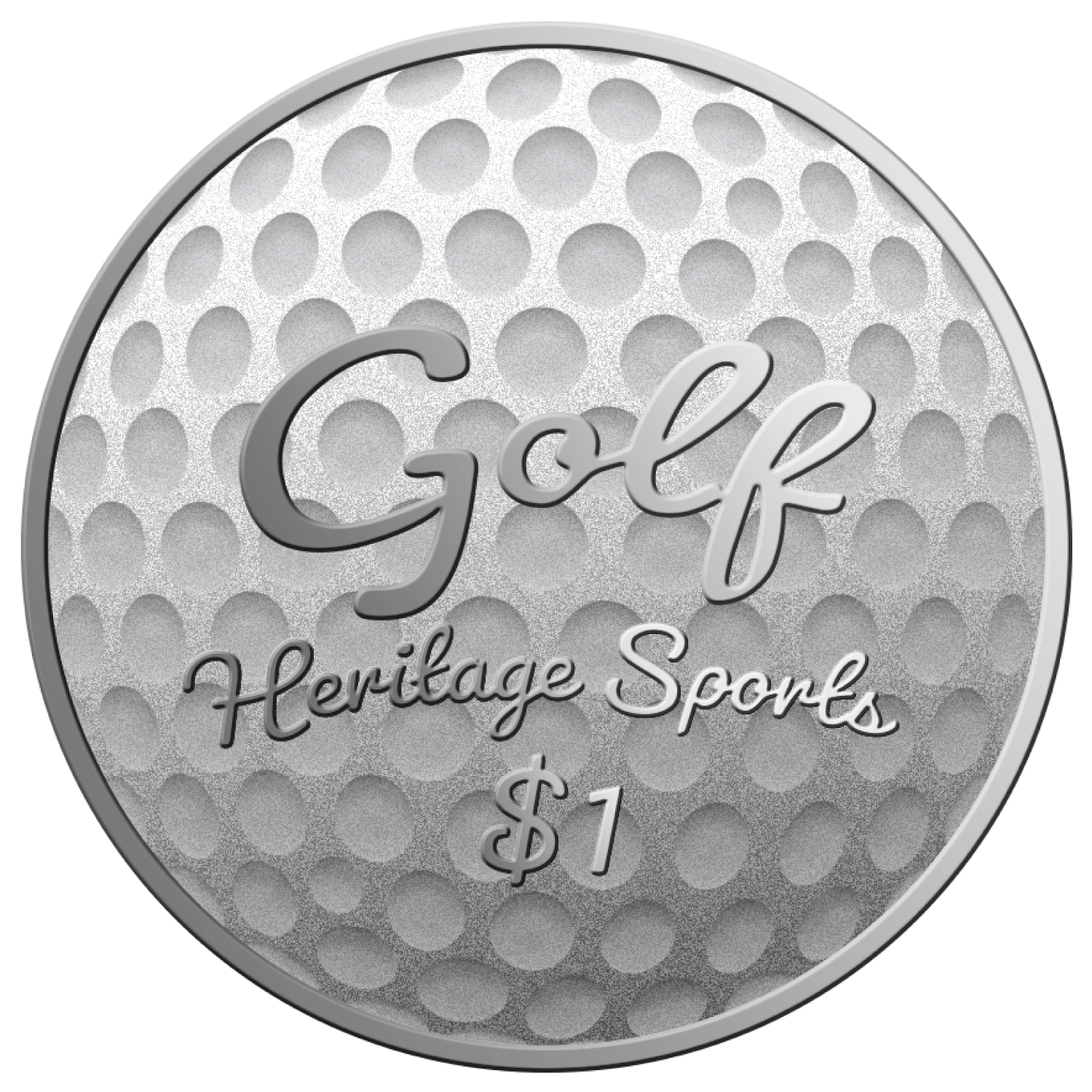 GOLF Heritage Sports Set 2 Silver Coins $1 Solomon Islands 2022 - PARTHAVA COIN