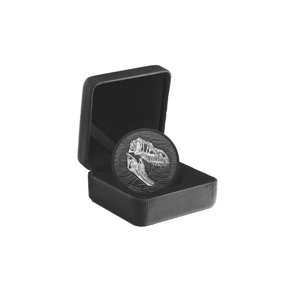 REAPER OF DEATH Discovering Dinosaurs 1 Oz Silver Coin $20 Canada 2021