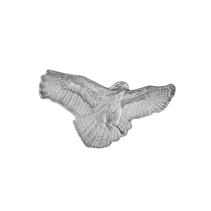 RED TAILED HAWK Hunters of the Sky 1 Oz Silver Coin $2 Solomon Islands 2020