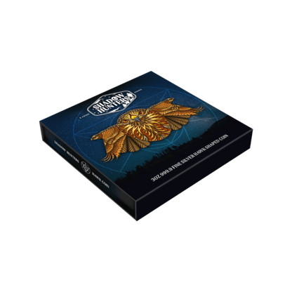 RED TAILED HAWK Shadow Hunters 3 Oz Silver Coin $8 Solomon Islands 2022