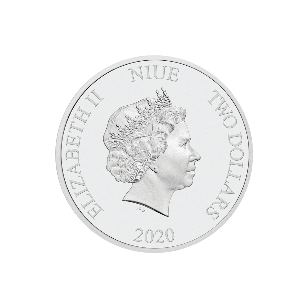 ROBIN Batman 1966 1 Oz Silver Coin $2 Niue 2020