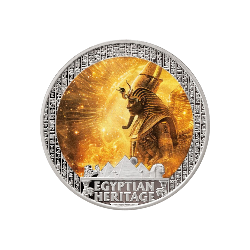 Ra Sun God Egyptian Heritage Series 1 Oz Silver Coin 2025