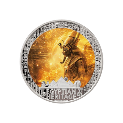 Ra Sun God Egyptian Heritage Series 1 Oz Silver Coin 2025