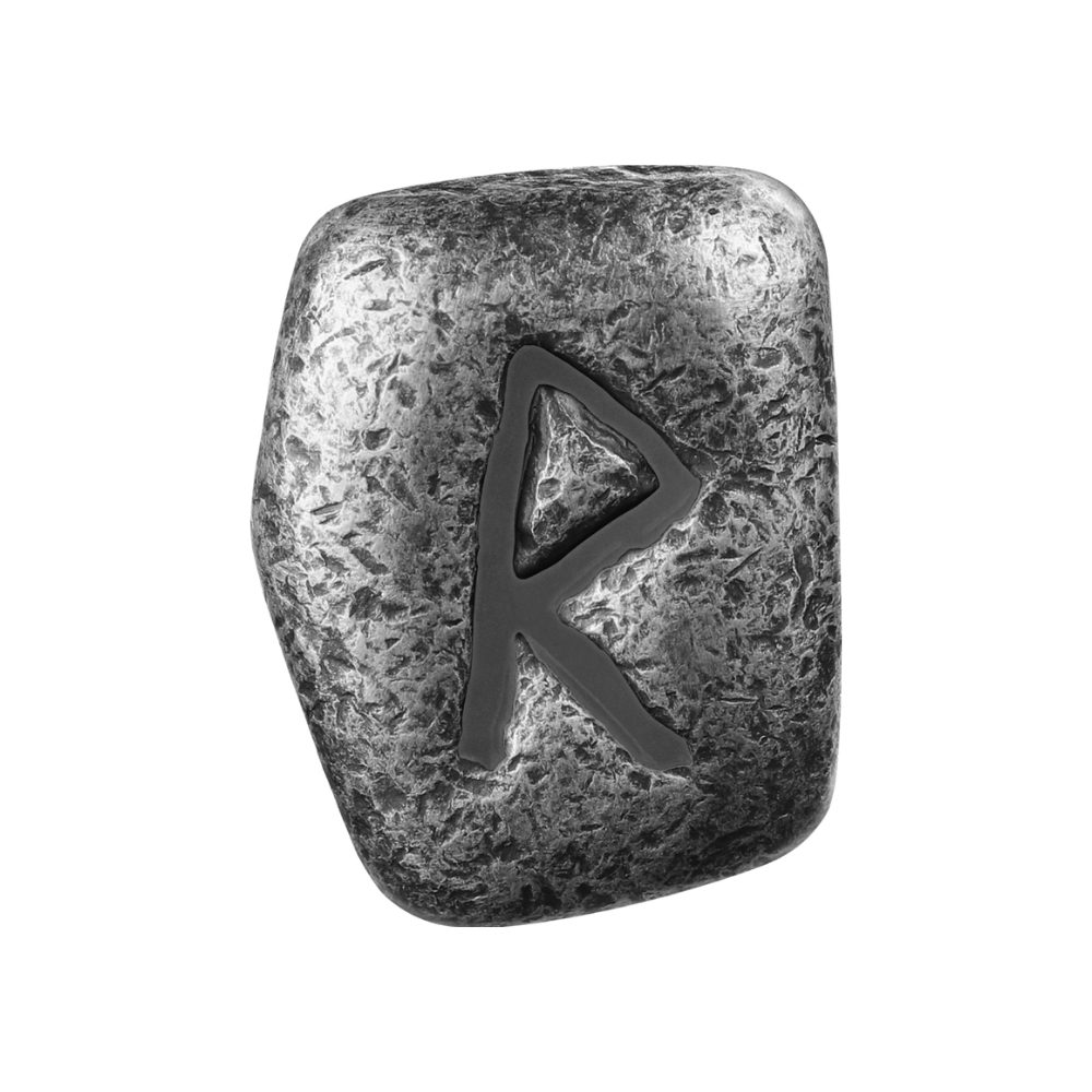 Raido Cast Rune 1 Oz Silver Cast Bar 2024 Germania Mint
