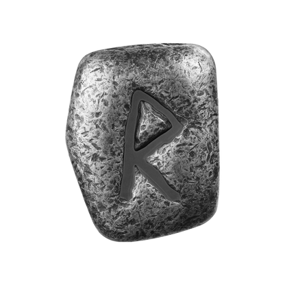 Raido Cast Rune 1 Oz Silver Cast Bar 2024 Germania Mint