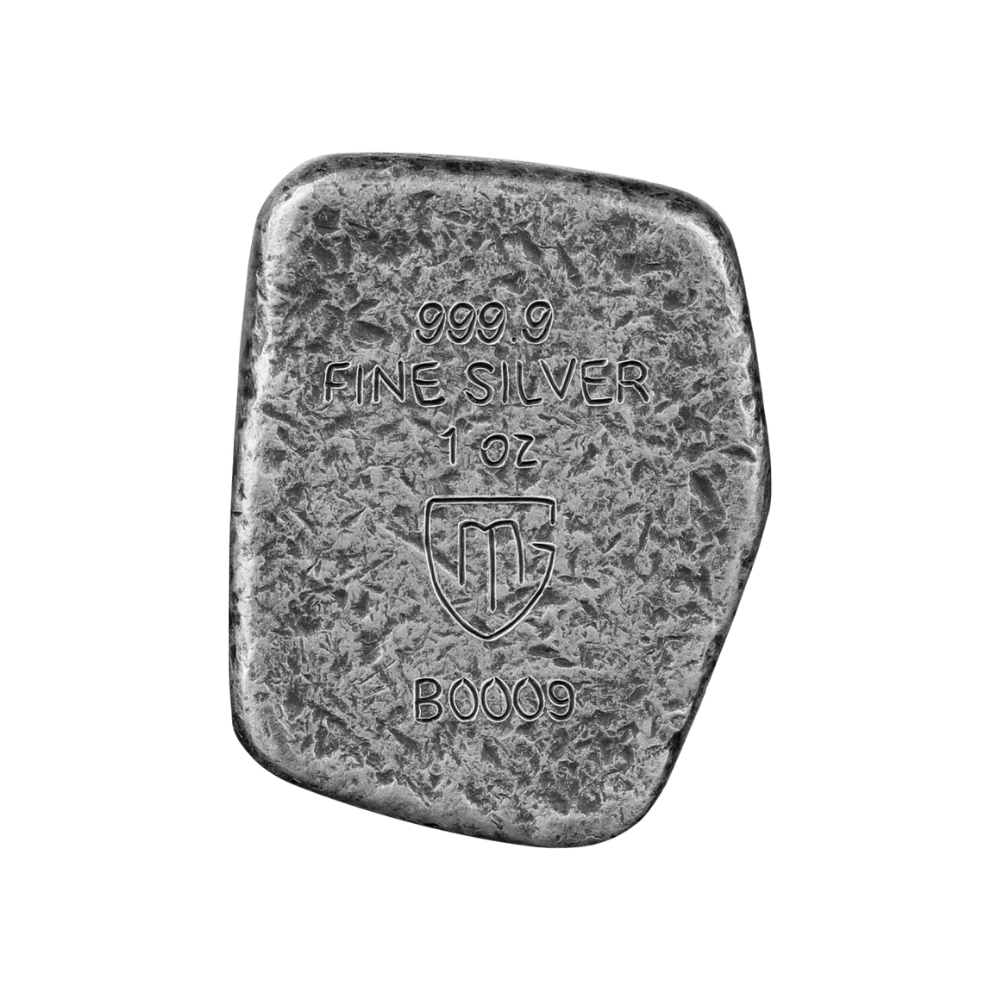 Raido Cast Rune 1 Oz Silver Cast Bar 2024 Germania Mint