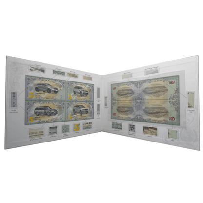 Range Rover Auto Fantasy Note – Limited Uncut Sheet of 4 Premium Collectible Banknotes