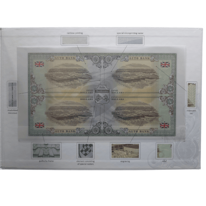 Range Rover Auto Fantasy Note – Limited Uncut Sheet of 4 Premium Collectible Banknotes