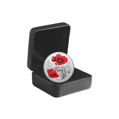 Remembrance Day 1 Oz Silver Coin $20 Canada 2024