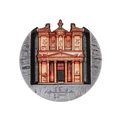 Rose City Petra Al-Khazneh 5 Oz Silver Coin 2025 CIT COIN INVEST AG