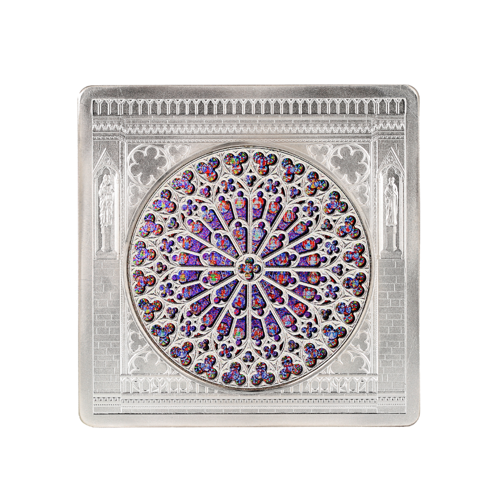 Rose Window Notre Dame 2026 Fine Silver Coin ROYAL CANADIAN MINT