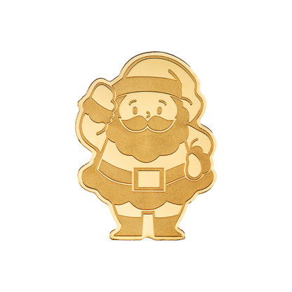 SANTA CLAUS Golden Highlights Gold Coin $1 Palau