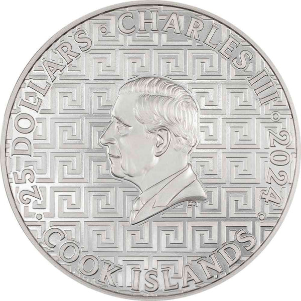 LARGE SANTORINI V COIN main image 0