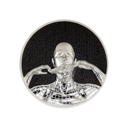 SECOND SKIN 1 Oz Silver Coin $5 Cook Islands 2023