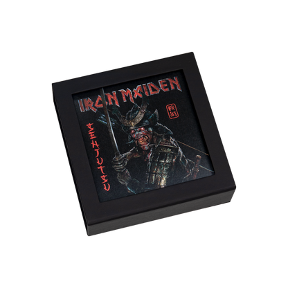 SENJUTSU Iron Maiden 2 Oz Silver Coin $10 Cook Islands 2022