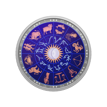 SIGNS OF THE ZODIAC 2 Oz Silver Coin $30 Canada 2022