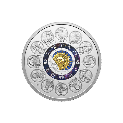 SIGNS OF THE ZODIAC 2 Oz Silver Coin $30 Canada 2024