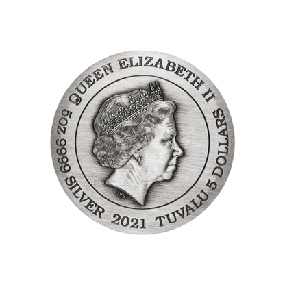 SIGNS OF THE ZODIAC 5 Oz Silver Coin $5 Tuvalu 2021