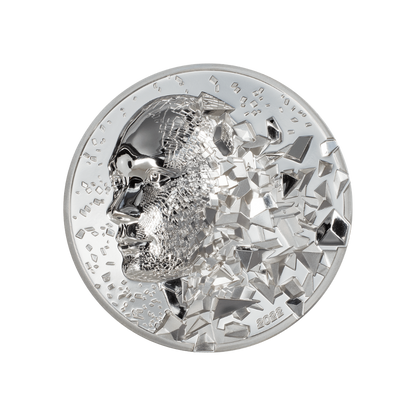SILVER BURST 3 Oz Silver Coin $20 Cook Islands 2022