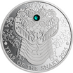 SNAKE Lunar Year 1/2 Oz Silver Coin 2 Cedis Ghana 2025