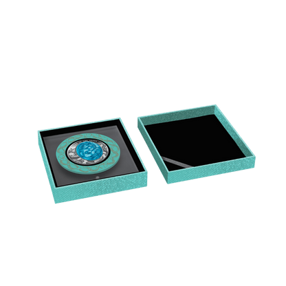 SNAKE Mother of Pearl Lunar Year 5 Oz Silver Coin $25 Solomon Islands 2025