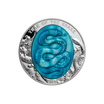 SNAKE Mother of Pearl Lunar Year 5 Oz Silver Coin $25 Solomon Islands 2025