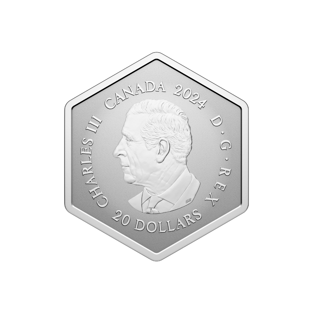SNOWFLAKE Silver Coin $20 Canada 2024