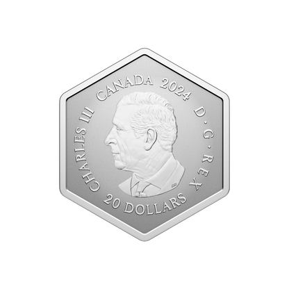 SNOWFLAKE Silver Coin $20 Canada 2024