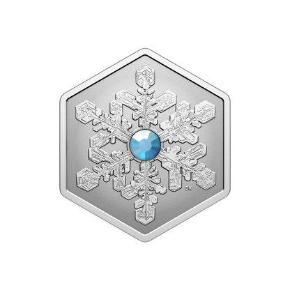 SNOWFLAKE Silver Coin $20 Canada 2024
