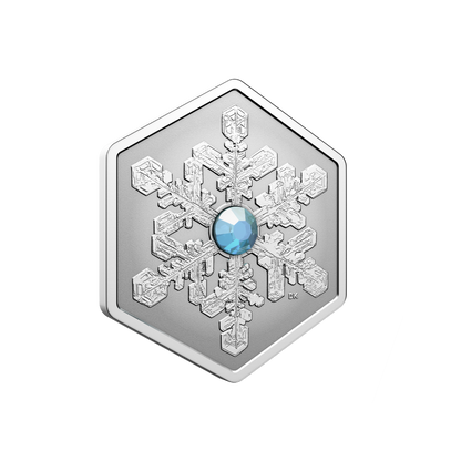 SNOWFLAKE Silver Coin $20 Canada 2024