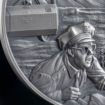 SOCORRO UFO INCIDENT Interstellar Phenomena 2 Oz Silver Coin 2000 Francs Cameroon 2025