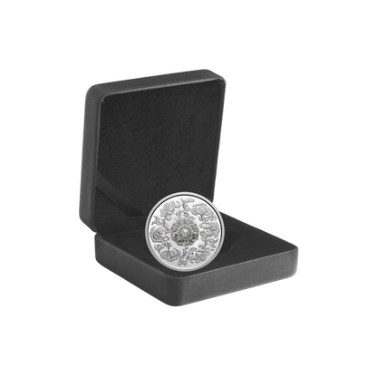 SPARKLE OF THE HEART Dancing Diamond Silver Coin $20 Canada 2020