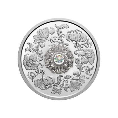 SPARKLE OF THE HEART Dancing Diamond Silver Coin $20 Canada 2020