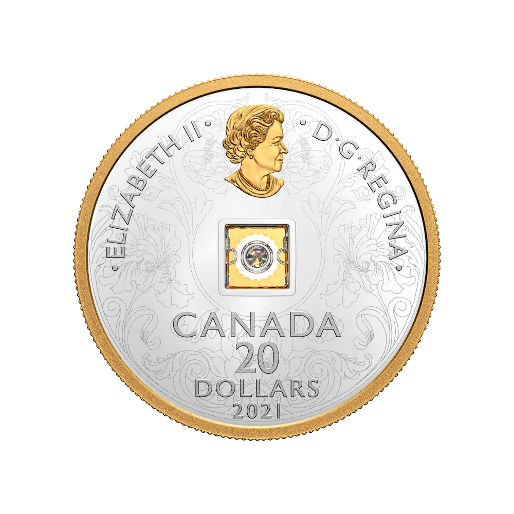 SPARKLE OF THE HEART Silver Coin $20 Canada 2021