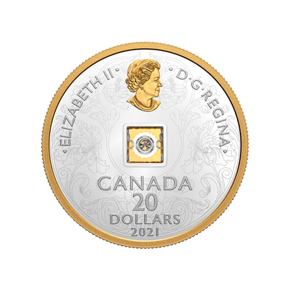 SPARKLE OF THE HEART Silver Coin $20 Canada 2021