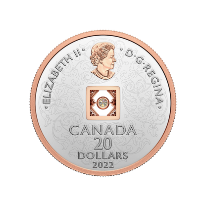 SPARKLE OF THE HEART Silver Coin $20 Canada 2022