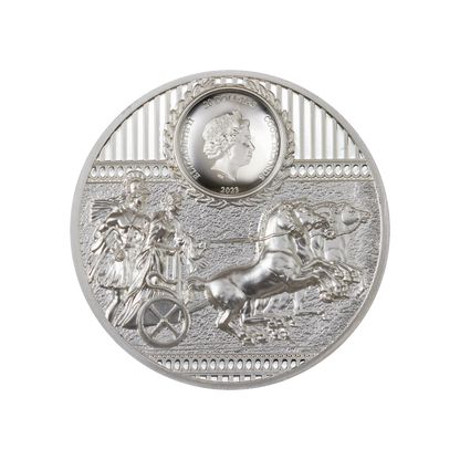 SPARTA 3 Oz Silver Coin $20 Cook Islands 2023