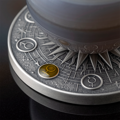 VENUS Solar System 2 Oz Silver Coin 10 Cedis Ghana 2025