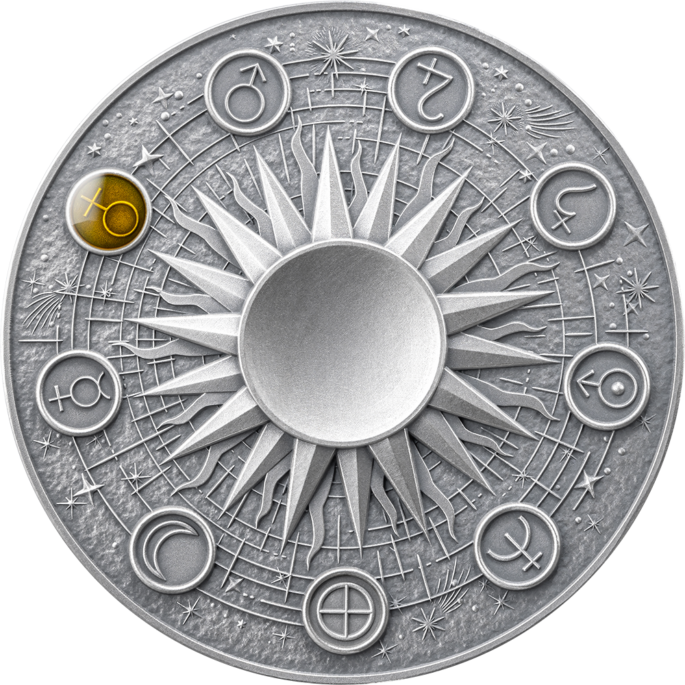 VENUS Solar System 2 Oz Silver Coin - PARTHAVA CON