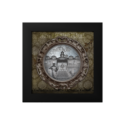 STANLEY Most Haunted Places 2 Oz Silver Coin $10 Cook Islands 2023