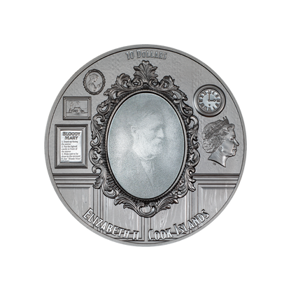 STANLEY Most Haunted Places 2 Oz Silver Coin $10 Cook Islands 2023