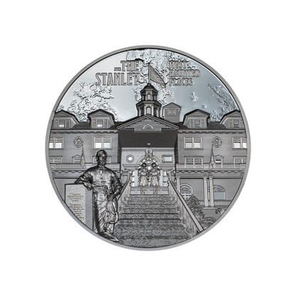 STANLEY Most Haunted Places 2 Oz Silver Coin $10 Cook Islands 2023